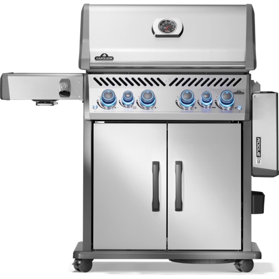 NAPOLEON Grill gazowy Rogue PRO-S 525 z palnikiem rożna i palnikiem bocznym Sizzle Zone Stal Szlachetna (RPS525RSIBPSS-2-PL)